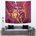 Personalised Lions Football And Broncos Rugby Tapestry Sporty Version