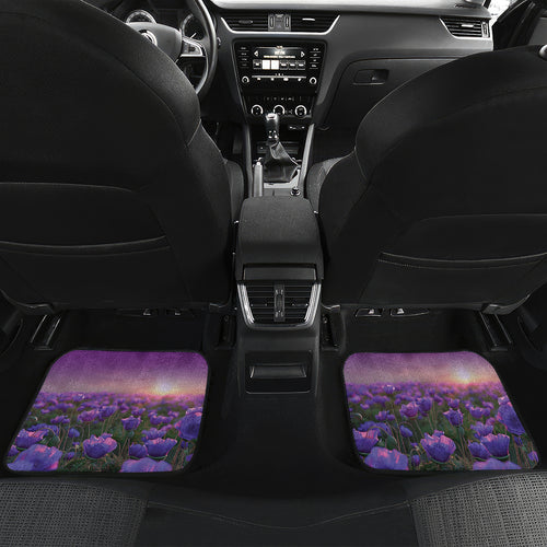 Australia Dog Heroes ANZAC Car Mats Remembering All Animals In War Purple Poppies