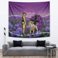 Australia Dog Heroes ANZAC Tapestry Remembering All Animals In War Purple Poppies