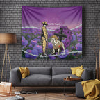 Australia Dog Heroes ANZAC Tapestry Remembering All Animals In War Purple Poppies