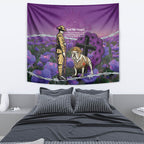 Australia Dog Heroes ANZAC Tapestry Remembering All Animals In War Purple Poppies
