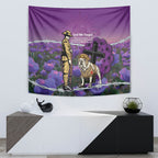 Australia Dog Heroes ANZAC Tapestry Remembering All Animals In War Purple Poppies