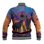 Australia Animals ANZAC Baseball Jacket Dog And Horse Heroes Also Served