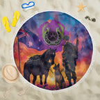 Australia Animals ANZAC Beach Blanket Dog And Horse Heroes Also Served