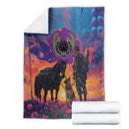 Australia Animals ANZAC Blanket Dog And Horse Heroes Also Served