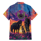 Australia Animals ANZAC Family Matching Mermaid Dress and Hawaiian Shirt Dog And Horse Heroes Also Served