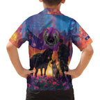 Australia Animals ANZAC Family Matching Off Shoulder Maxi Dress and Hawaiian Shirt Dog And Horse Heroes Also Served