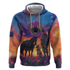 Australia Animals ANZAC Hoodie Dog And Horse Heroes Also Served