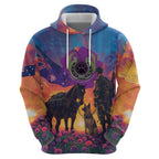 Australia Animals ANZAC Hoodie Dog And Horse Heroes Also Served