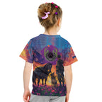 Australia Animals ANZAC Kid T Shirt Dog And Horse Heroes Also Served