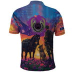 Australia Animals ANZAC Polo Shirt Dog And Horse Heroes Also Served