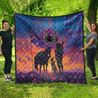Australia Animals ANZAC Quilt Dog And Horse Heroes Also Served