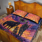 Australia Animals ANZAC Quilt Bed Set Dog And Horse Heroes Also Served