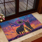 Australia Animals ANZAC Rubber Doormat Dog And Horse Heroes Also Served