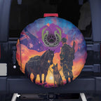 Australia Animals ANZAC Spare Tire Cover Dog And Horse Heroes Also Served