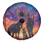 Australia Animals ANZAC Spare Tire Cover Dog And Horse Heroes Also Served