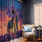 Australia Animals ANZAC Window Curtain Dog And Horse Heroes Also Served