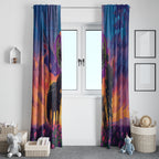 Australia Animals ANZAC Window Curtain Dog And Horse Heroes Also Served