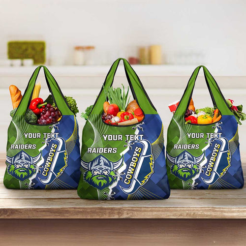 Cowboys And Raiders Rugby Grocery Bag Sporty Version