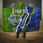 Personalised Cowboys And Raiders Rugby Hooded Blanket Sporty Version