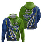Personalised Cowboys And Raiders Rugby Hoodie Sporty Version