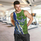 Personalised Cowboys And Raiders Rugby Men Tank Top Sporty Version