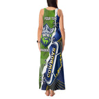 Personalised Cowboys And Raiders Rugby Tank Maxi Dress Sporty Version