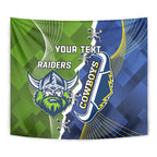 Personalised Cowboys And Raiders Rugby Tapestry Sporty Version