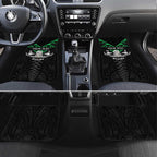 Personalised Aotearoa Rugby Car Mats New Zealand Maori Kete Matauranga Pattern