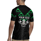 Personalised Aotearoa Rugby Rugby Jersey New Zealand Maori Kete Matauranga Pattern