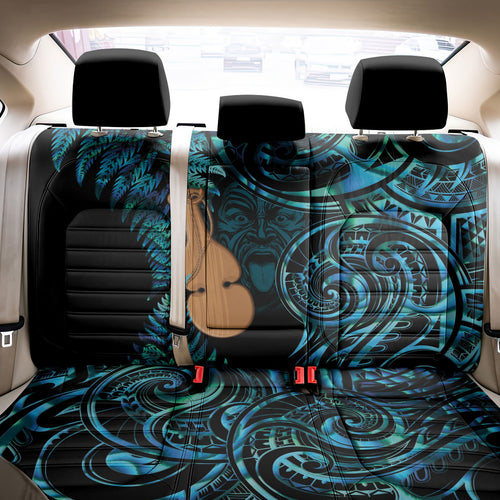 Kotiate New Zealand Back Car Seat Cover Maori Weapon Paua Shell Haka Fern