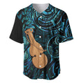 Kotiate New Zealand Baseball Jersey Maori Weapon Paua Shell Haka Fern