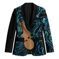 Kotiate New Zealand Blazer Maori Weapon Paua Shell Haka Fern