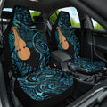 Kotiate New Zealand Car Seat Cover Maori Weapon Paua Shell Haka Fern
