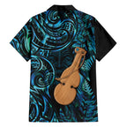 Kotiate New Zealand Hawaiian Shirt Maori Weapon Paua Shell Haka Fern