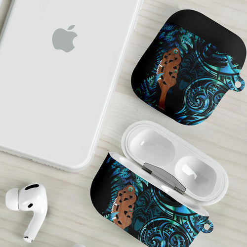 Maripi New Zealand AirPods Case Maori Weapon Paua Shell Haka Fern
