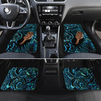 Maripi New Zealand Car Mats Maori Weapon Paua Shell Haka Fern