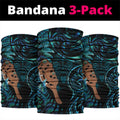 Maripi New Zealand Neck Gaiter Maori Weapon Paua Shell Haka Fern