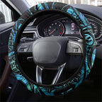 Maripi New Zealand Steering Wheel Cover Maori Weapon Paua Shell Haka Fern