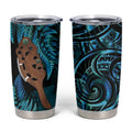 Maripi New Zealand Tumbler Cup Maori Weapon Paua Shell Haka Fern