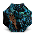 Maripi New Zealand Umbrella Maori Weapon Paua Shell Haka Fern