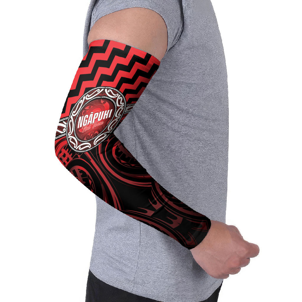 Aotearoa Ngapuhi Personalised Arm Sleeves Maori Iwi Poutama Puhoro Tattoo