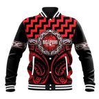 Aotearoa Ngapuhi Personalised Baseball Jacket Maori Iwi Poutama Puhoro Tattoo