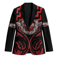 Aotearoa Ngapuhi Personalised Blazer Maori Iwi Poutama Puhoro Tattoo