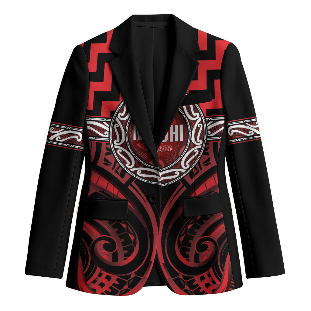 Aotearoa Ngapuhi Personalised Blazer Maori Iwi Poutama Puhoro Tattoo
