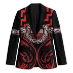 Aotearoa Ngapuhi Personalised Blazer Maori Iwi Poutama Puhoro Tattoo