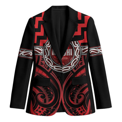 Aotearoa Ngapuhi Personalised Blazer Maori Iwi Poutama Puhoro Tattoo