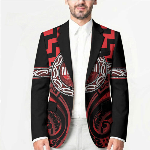 Aotearoa Ngapuhi Personalised Blazer Maori Iwi Poutama Puhoro Tattoo