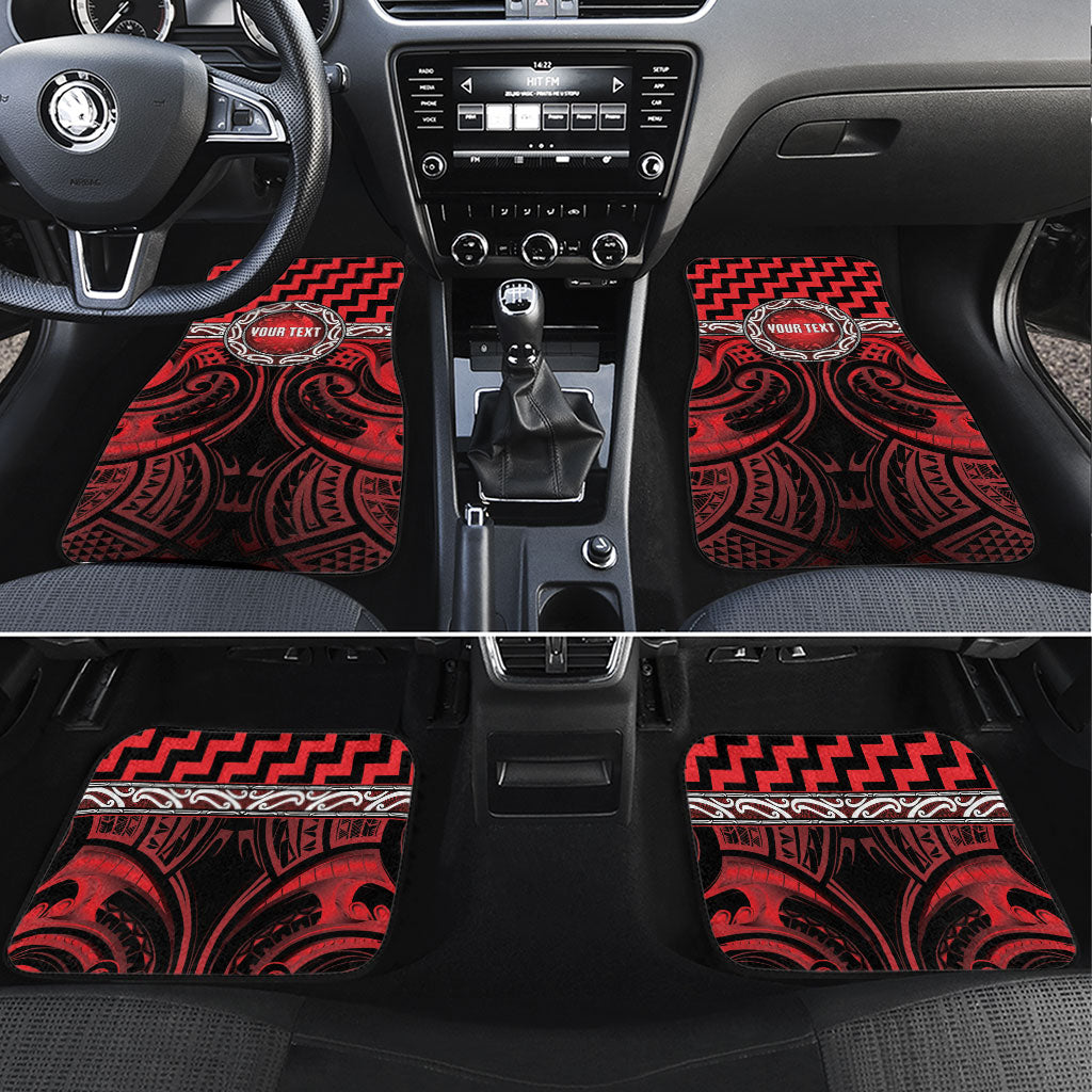Aotearoa Ngapuhi Personalised Car Mats Maori Iwi Poutama Puhoro Tattoo
