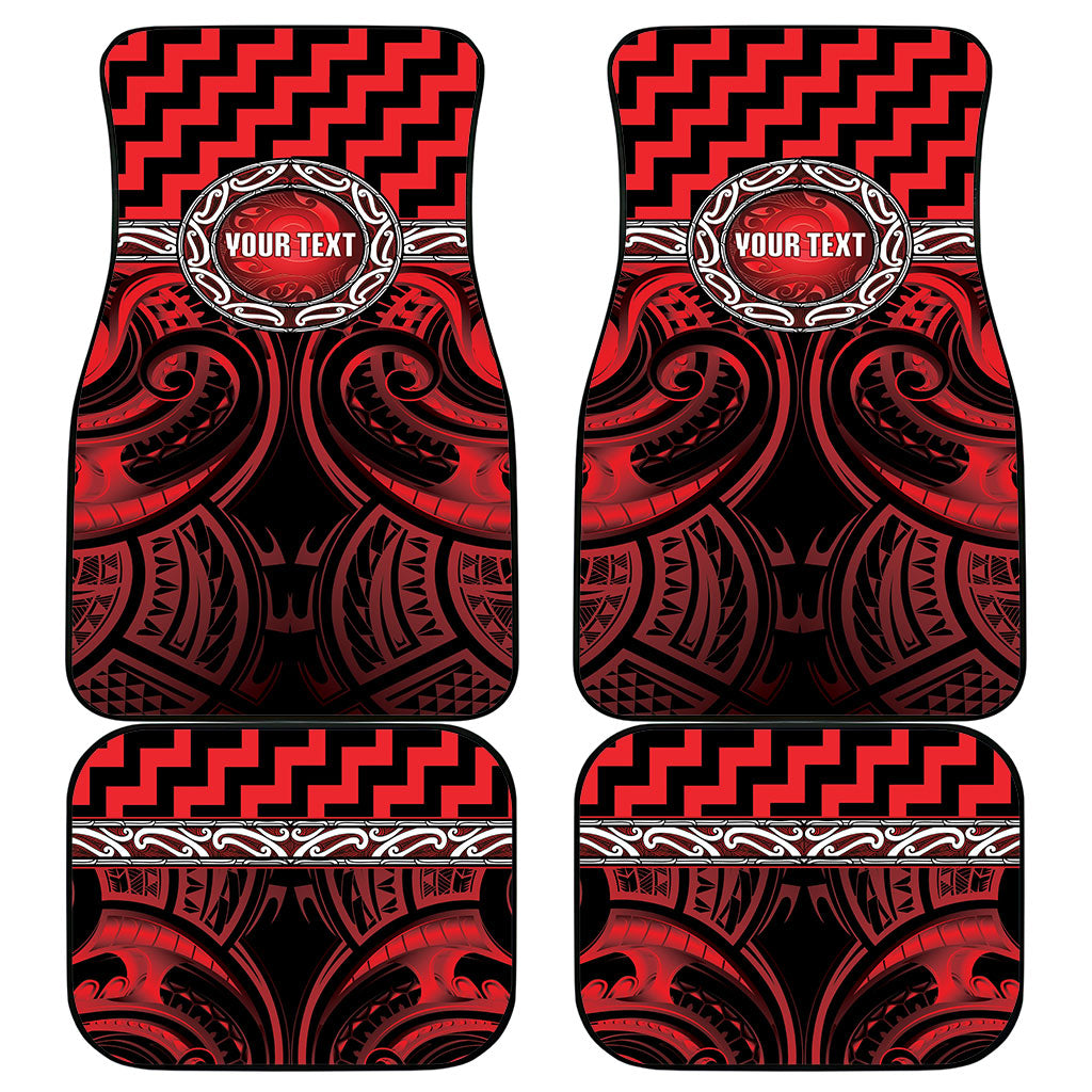 Aotearoa Ngapuhi Personalised Car Mats Maori Iwi Poutama Puhoro Tattoo